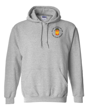 18th Field Artillery (Airborne) Embroidered Hooded Sweatshirt  (PRD)