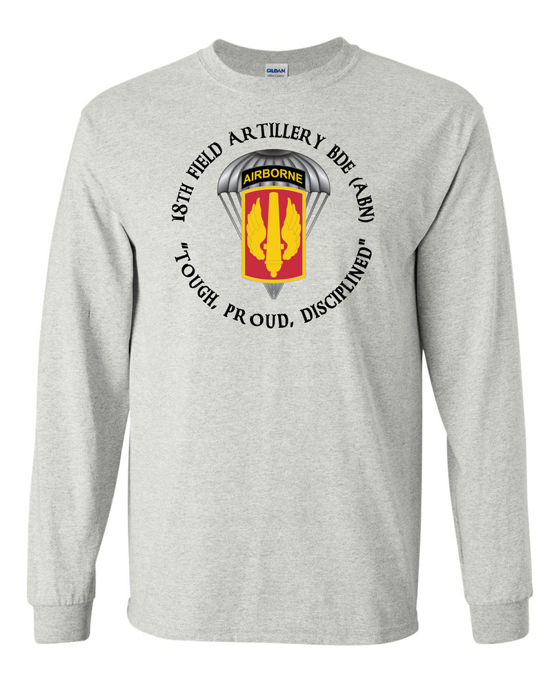 18th Field Artillery LongSleeve Cotton TShirt