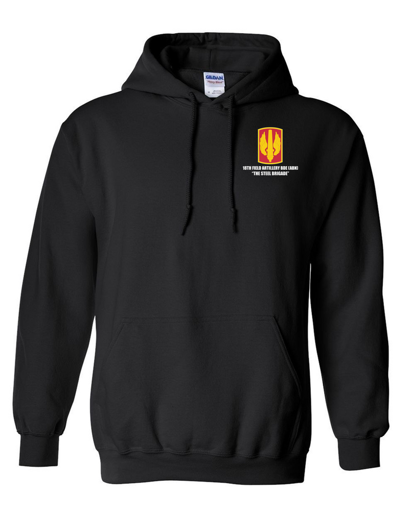 18th Field Artillery Embroidered Hooded Sweatshirt