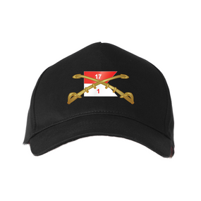 1st Squadron 17th Cavalry Regiment "Crest"  Embroidered Baseball Cap