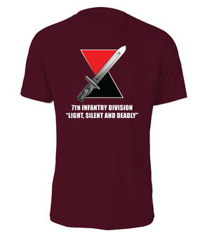 7th Infantry Division "Deadly"  Cotton Shirt (L)(FF)