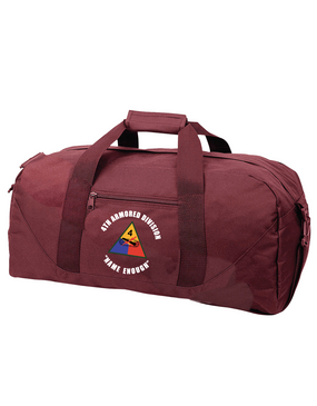 4th Armored Division Embroidered Duffel Bag (C)