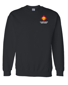 45th Infantry Division Embroidered Sweatshirt