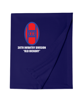 30th Infantry Division Embroidered Dryblend Stadium Blanket