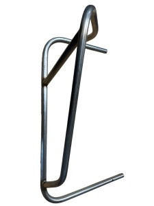 Right Side Double Nerf Bar - Stainless Steel by SKE Karts