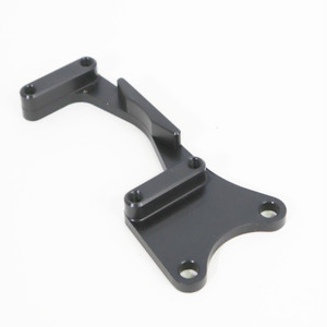 Anodized Black Adjustable Bearing Hanger Brake Bracket - Rear by SKE Karts