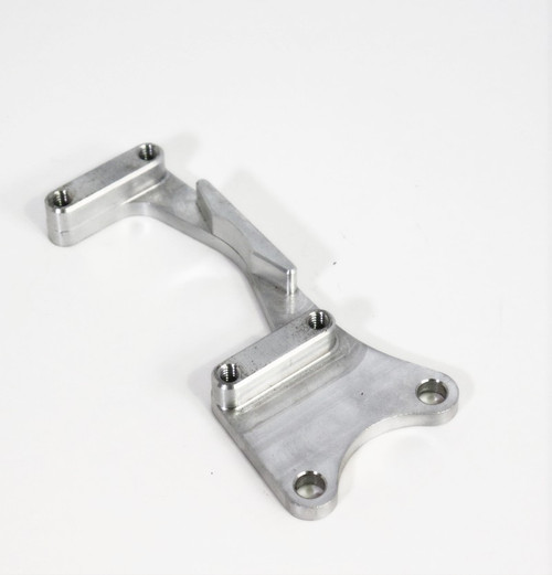 Natural Finish Adjustable Bearing Hanger Brake Bracket - Rear by SKE Karts