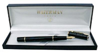 Personalized waterman writing instrument with first and last name or initials