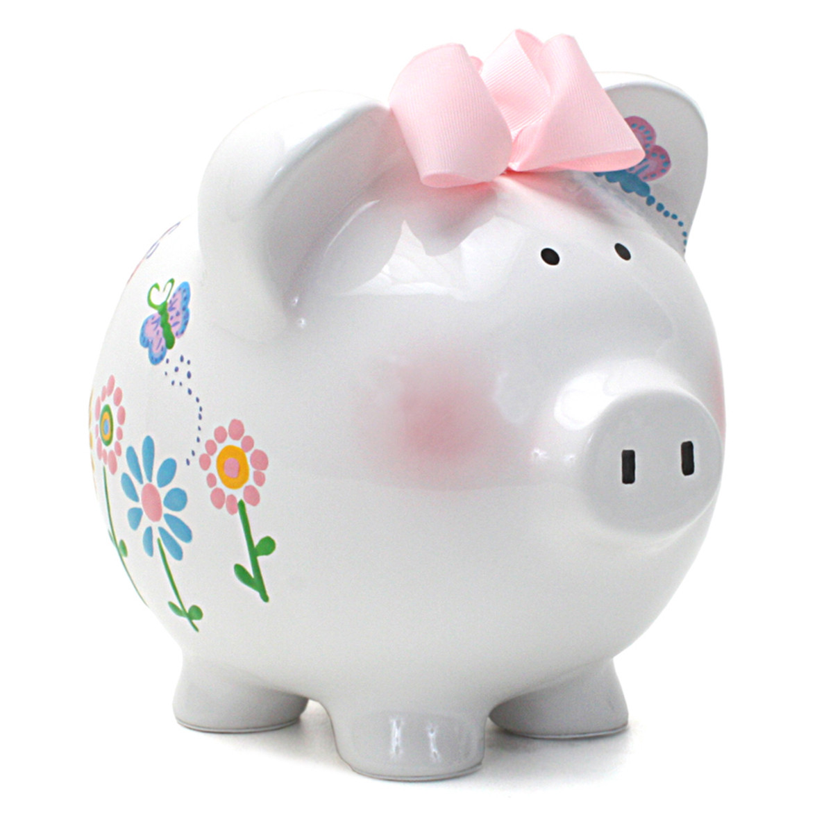 Piggy Bank Ready to Paint.Unpainted Ceramic Bisque Piggy.Pig.Paint your own Ceramics.Piggy Bank.Olga's Treasures Shop
