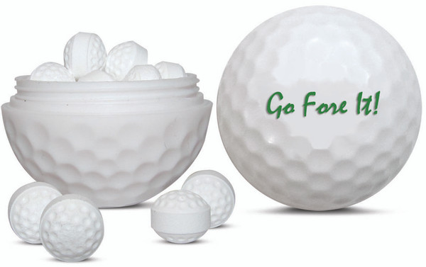 Custom golf ball mint container
