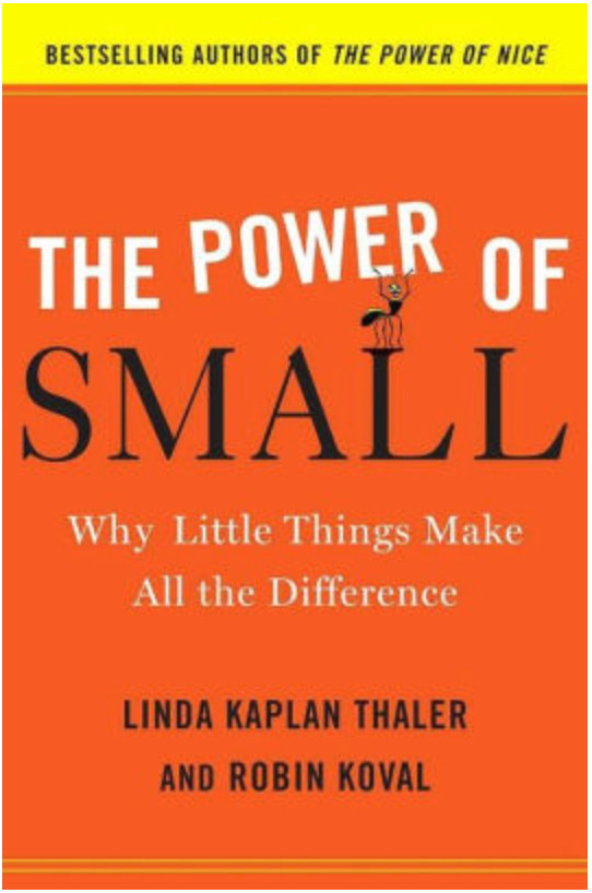 The Power of Small, Why Little Things Make All The Difference