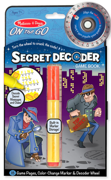 Secret Decoder Activity Book for children