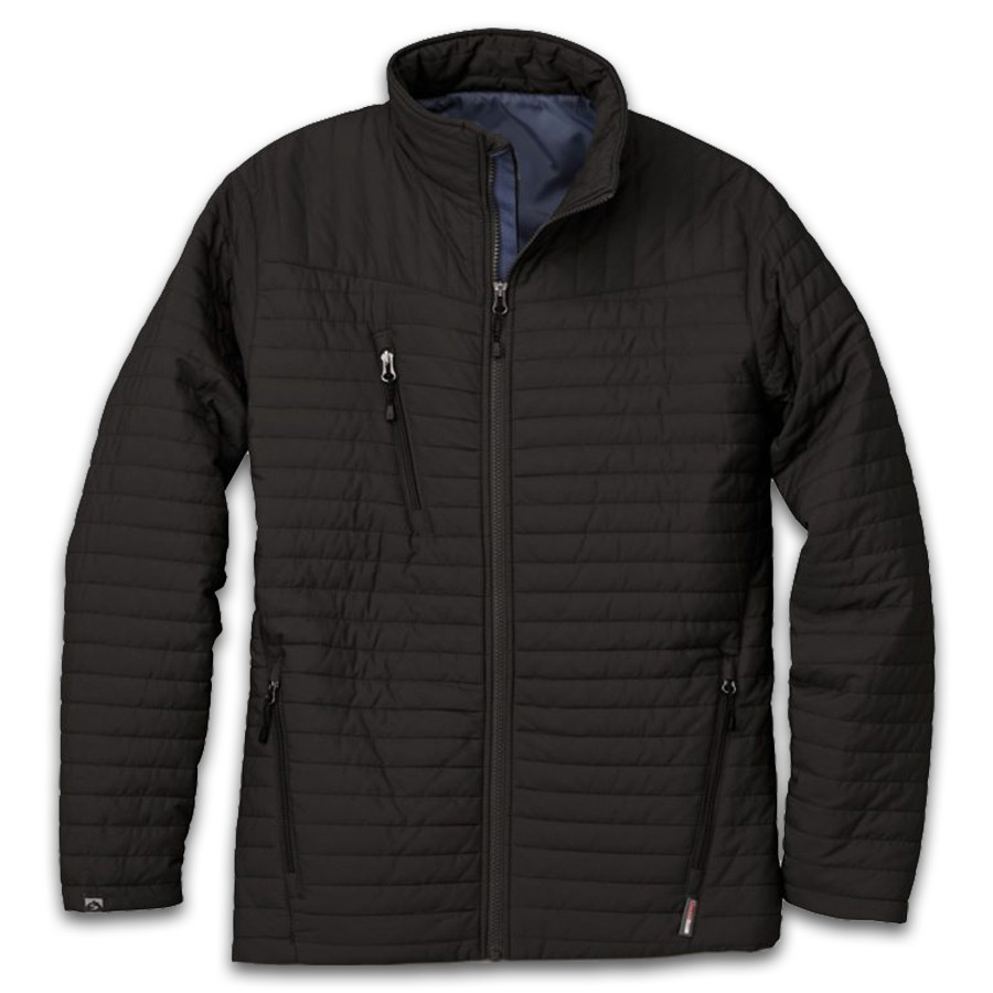 Eco-insulated quilted jacket - mens