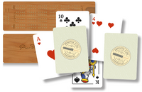 Customized Cribbage Board and Customized Playing Cards perfect for employee recognition gifting