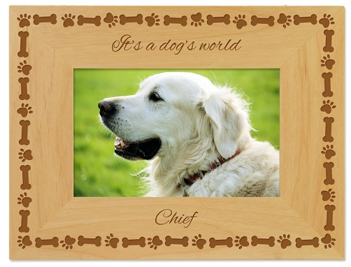 personalized pet frame, personalized dog picture frame