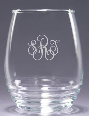 Custom Stemless Wine Glasses