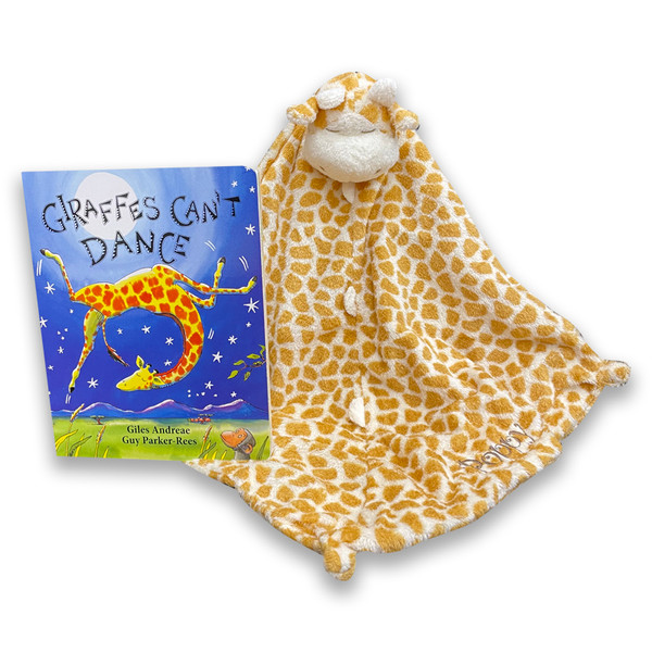 Security Blanket & Book Giraffes Can’t Dance