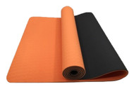 Alma Eco-TPE Yoga Mat 2 Tone Orange 6mm