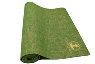 Splendid Natural Jute Yoga Mat Green 5mm