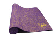 Splendid Natural Jute Yoga Mat Purple 5mm