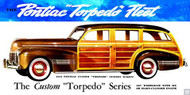 1940 Pontiac Torpedo Wagon Poster