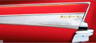 1957 Chevrolet Bel Air Design Poster