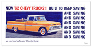 1962 Chevy Truck Billboard Banner