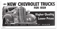  1939 Chevy Truck Billboard Banner
