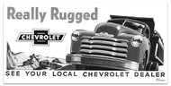  1949 Chevy Truck Billboard Banner