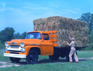 1958 Viking Stake Truck Poster