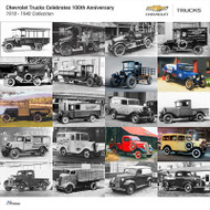 Chevrolet Trucks 1918 - 1940 Collection Poster       
