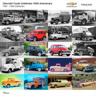  Chevrolet Trucks 1941 - 1960 Collection Poster       