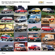 Chevrolet Trucks 1981 - 2000 Collection Poster       