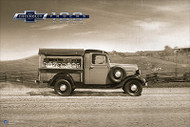 Chevy Trucks Centennial 1939 - 1946 Art Poster