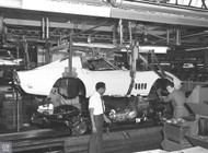 1969 Corvette Assembly Plant Poster