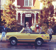 1970 Chevrolet Blazer Ad Poster