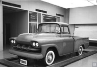 1956 GM Truck Studio Model Poster