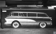 1955 GMC Truck Studio Model Poster