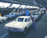 1965 Chevrolet Assembly Plant Poster