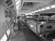 1959 Chevrolet Flint Assembly Plant Poster