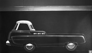 GM Truck Airbrush Rendering 1952 Poster