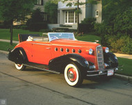 1934 LaSalle Convertible Coupe  Poster