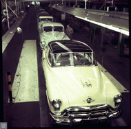 1952 Oldsmobile Assembly Plant Poster