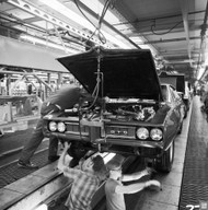 1968 Pontiac GTO Assembly Poster