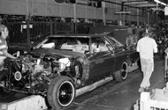 1973 Oldsmobile Lansing Assembly Poster