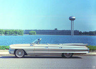 1961 Cadillac Convertible Poster