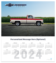 Chevy Trucks Centennial 2024 Calendar