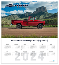Chevy Trucks Centennial 2024 Wall Calendar II