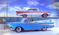 1957 Chevrolet Ad  Poster
