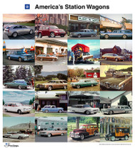  America's Station Wagons GM Heritage Collection Poster